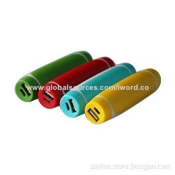 Promotional Power Banks with 2,600mAh Capacity